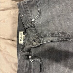 Madewell Men's Grey Slim Straight Jeans
